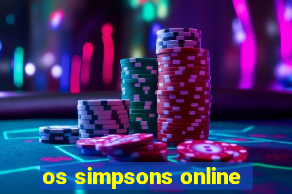 os simpsons online